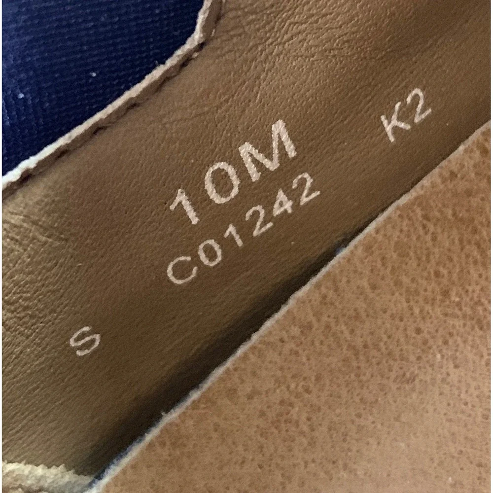 Cole Haan Country Men's Nike Air Boat Shoes Tan Nubuck Blue Loafers 10 Shoes